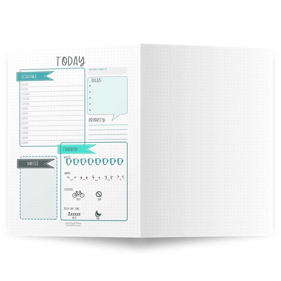 Today's Daily Planner Printable Page